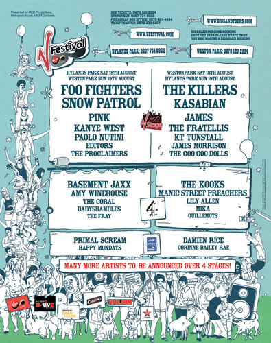 V Festival new poster