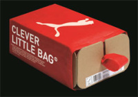 1 Puma’s fully recycled and ‘boxless’ shoe pack system, designed by Yves Béhar