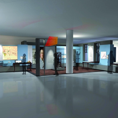 Benjamin Franklin Life and Legacy Museum in Philadelphia, with exhibition design by Casson Mann