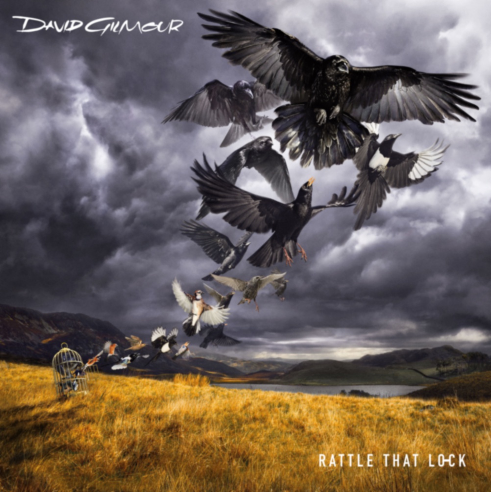 Dave Gilmour – Rattle That Lock. Cover Design Dave Stansbie for Creative Corporation, Original landscape photography by Rupert Truman/Storm Studios
