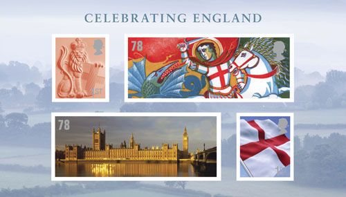 Silk Pearce unveiled its new stamp designs for Royal Mail today, in celebration of St George’s Day.