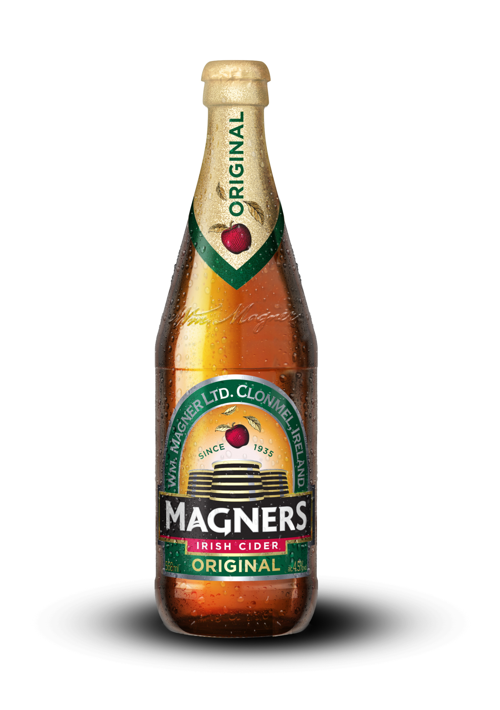 Magners cider brings back the green in new look Design Week