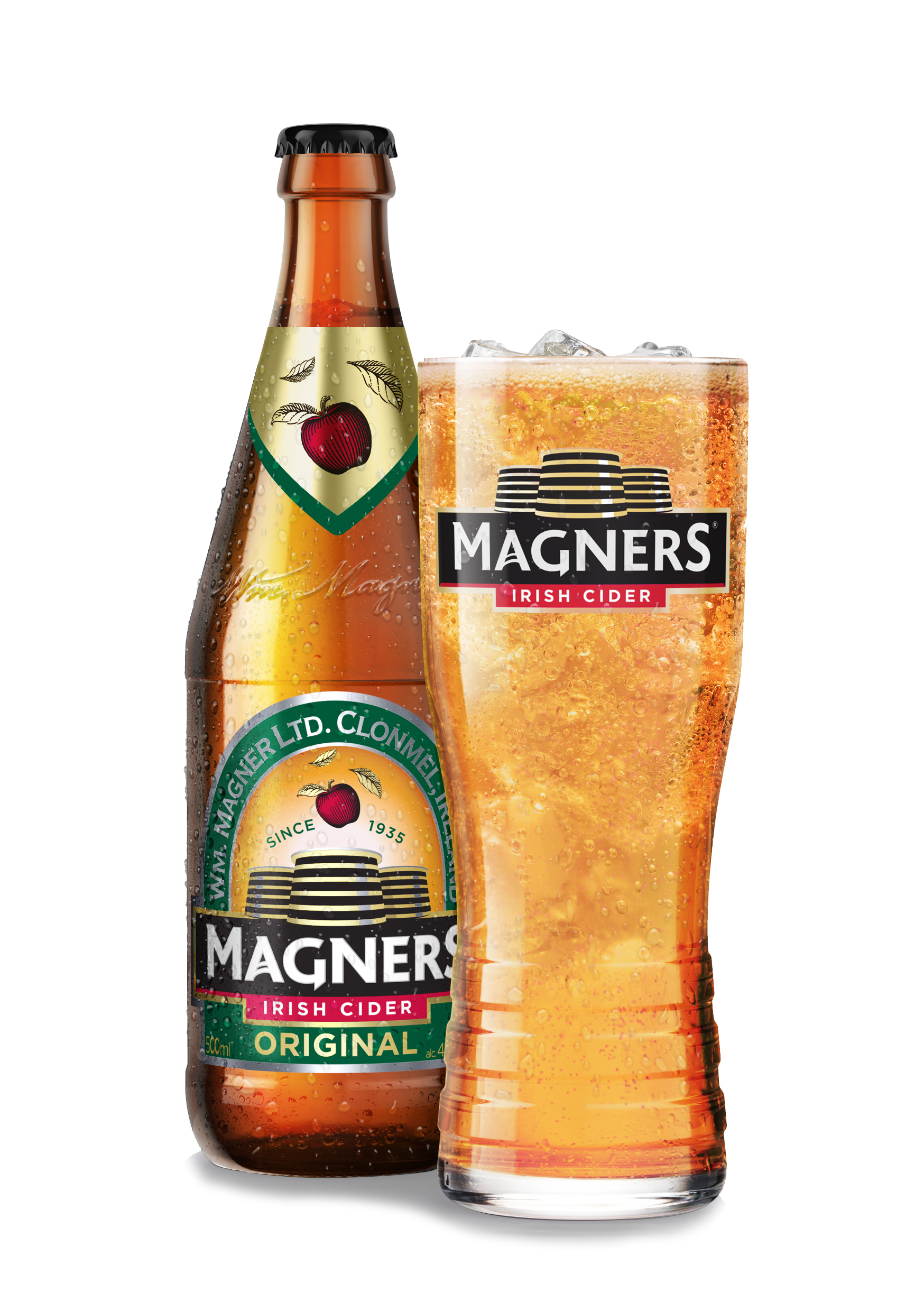 Magners cider brings back the green in new look Design Week