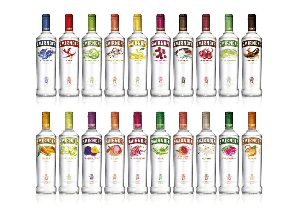 Smirnoff sobers up with new “premium” packaging Design Week