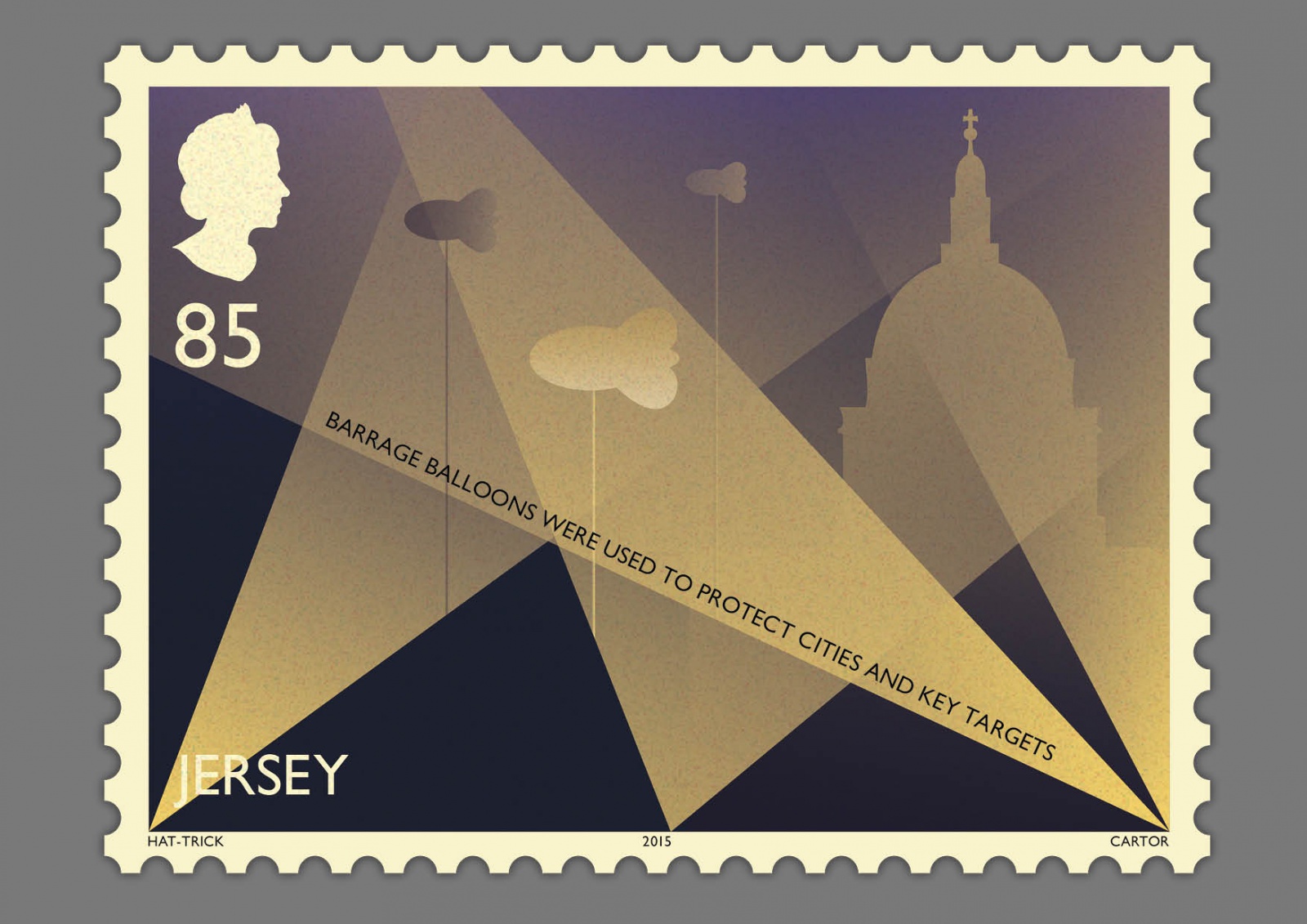 Jersey Post Battle of Britain stamps, by Hattrick Design Design Week