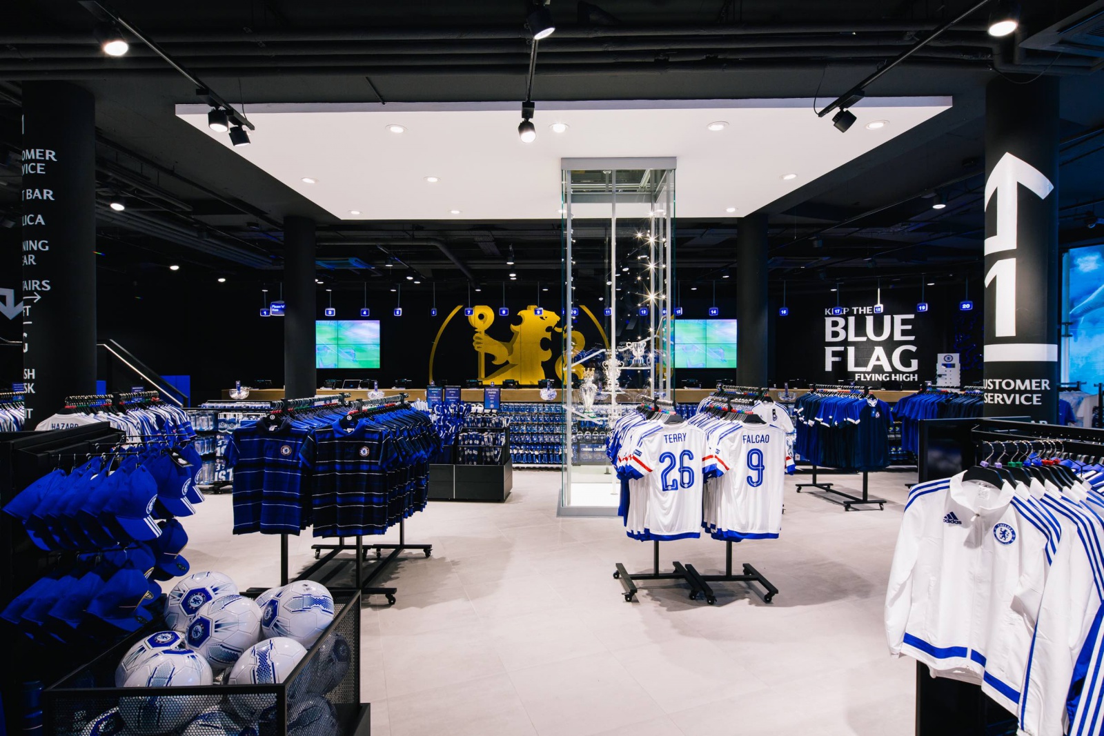 Chelsea FC’s “flagship megastore” redesigned Design Week